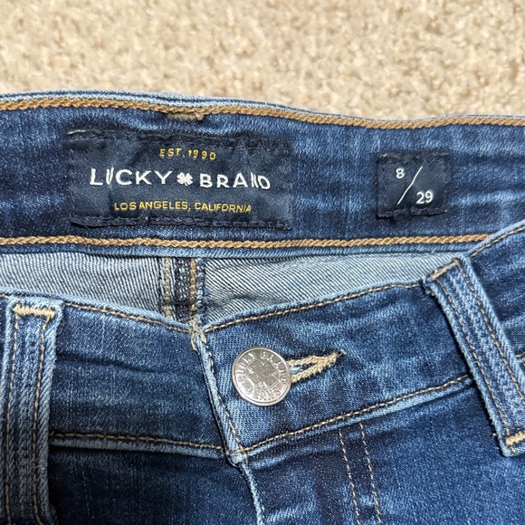 Lucky Brand Dark Blue Skinny Jeans - Picture 3 of 6